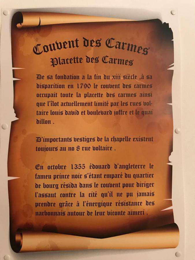 Appartement Du Couvent Narbonne Ngoại thất bức ảnh